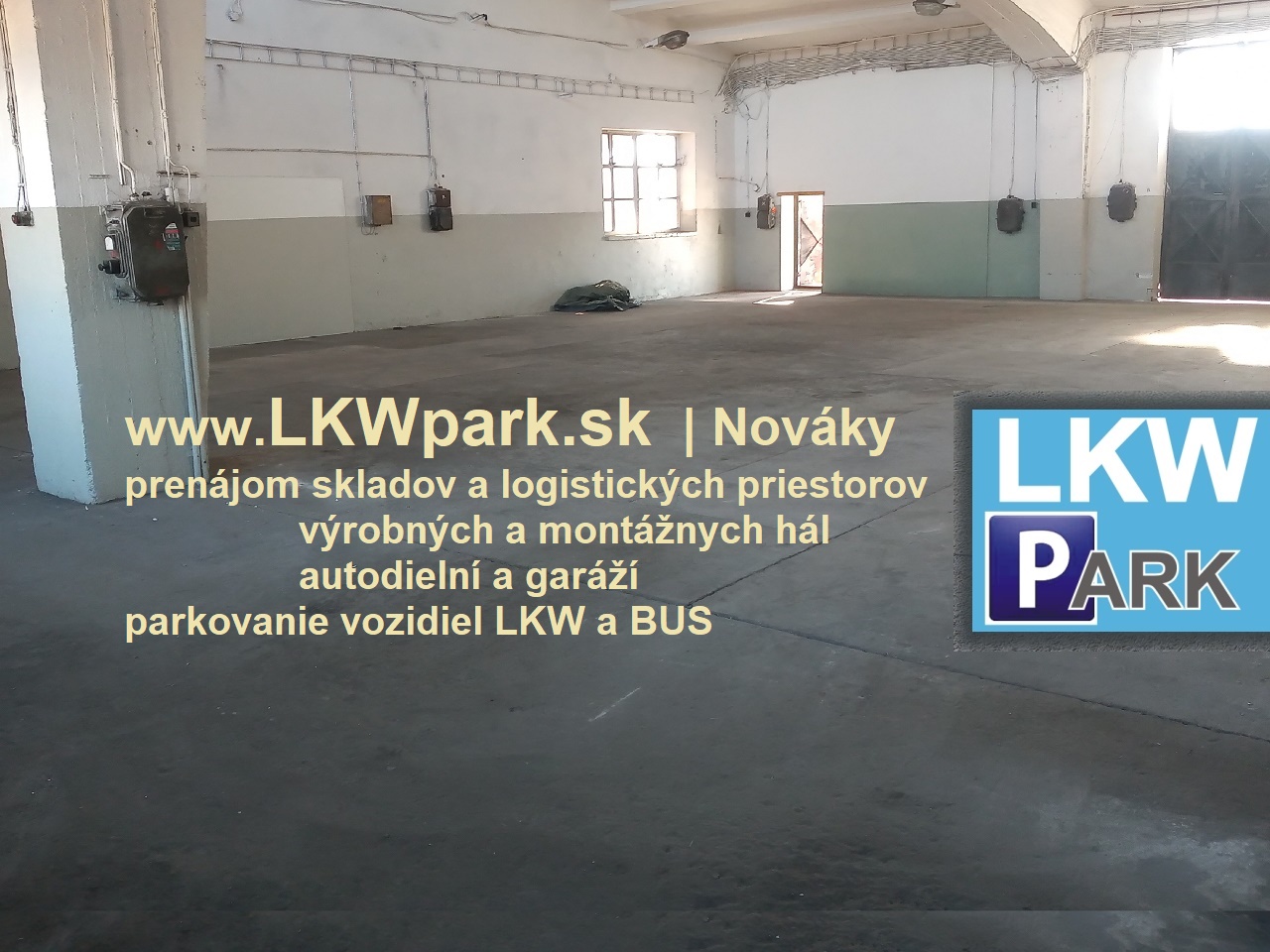 LKW PARK | sklady na prenájom v Novákoch